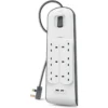 Belkin SurgePlus 6 Way Extension with Dual USB outputs