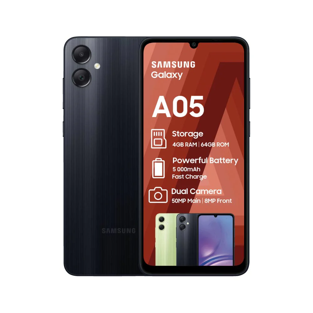 Samsung A05 6.5 Inch 13MP + 5MP Price in Kenya