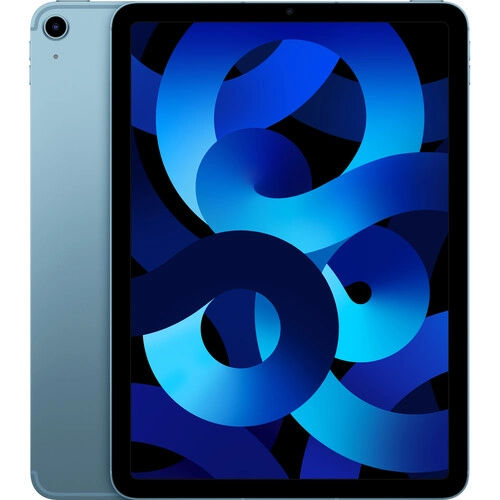 Apple 10.9 iPad Air with M1 Chip (5th Gen, 64GB, Wi-Fi + 5G, Blue)