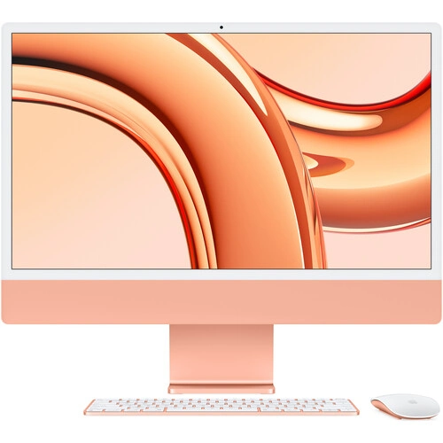 Apple 24 iMac with M1 Chip orange