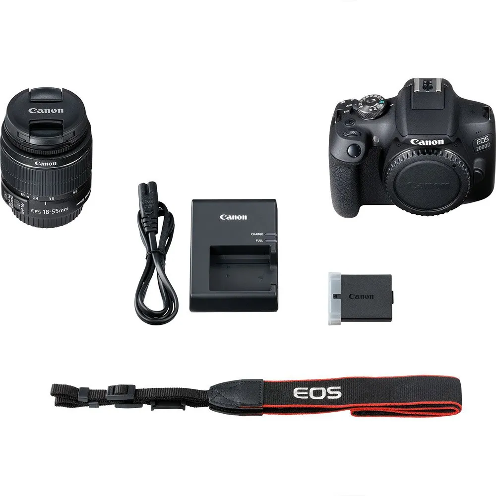 Canon EOS 2000D DSLR Camera With 18-55mm Lens 3