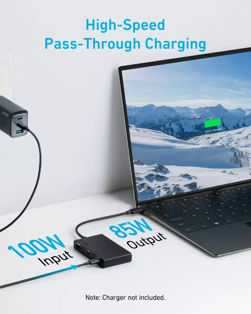 Anker 332 USB-C Hub 5-in-1 with 4K HDMI 3