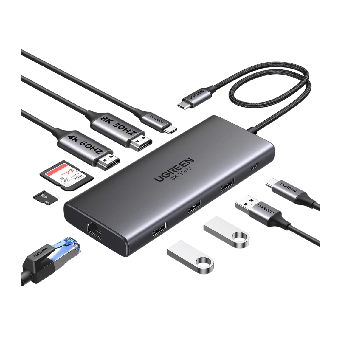 UGREEN 10-in-1 Revodok Pro 210 USB C Hub